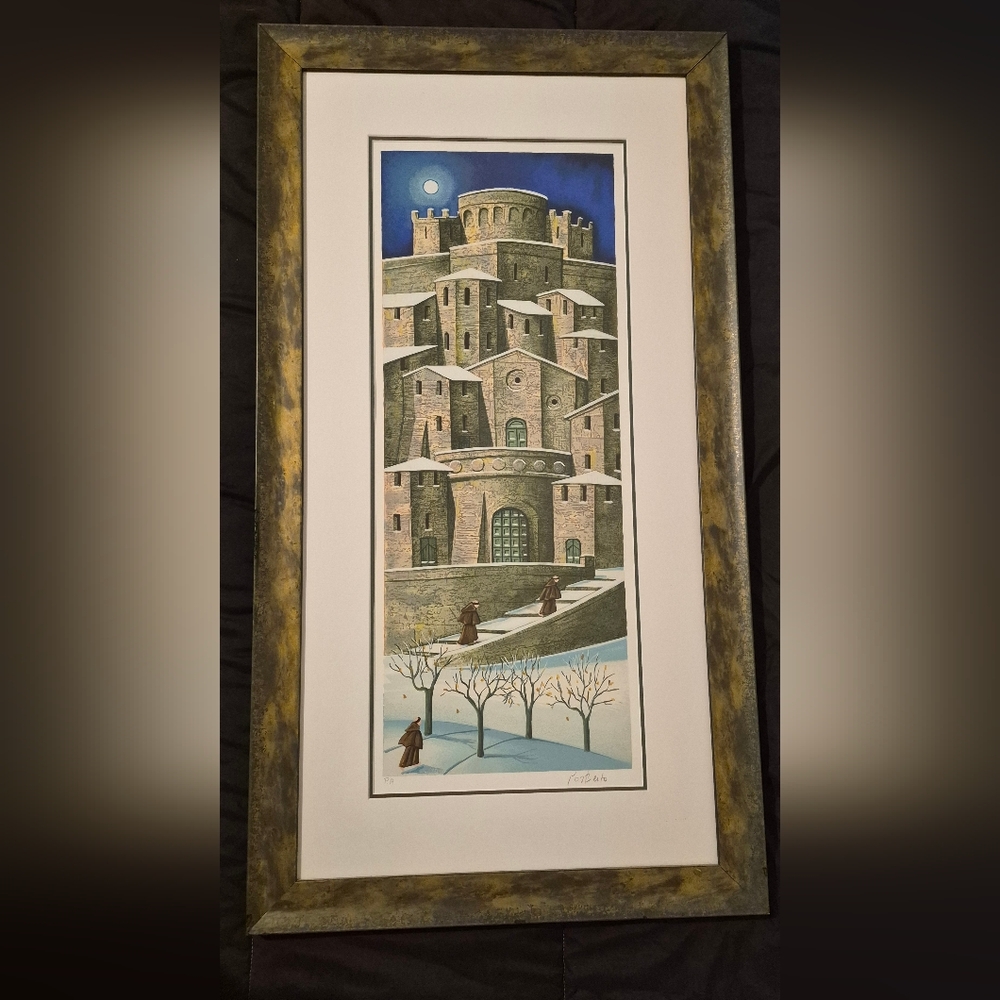 Rare Norberto Proietti Signed Print